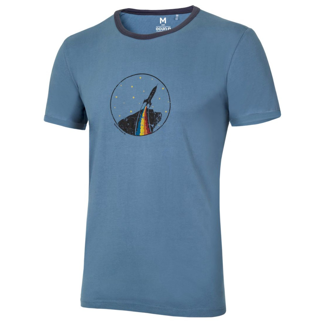 Koszulka męska Ocún Classic T Organic Men Rozmiar: L / Kolor: niebieski