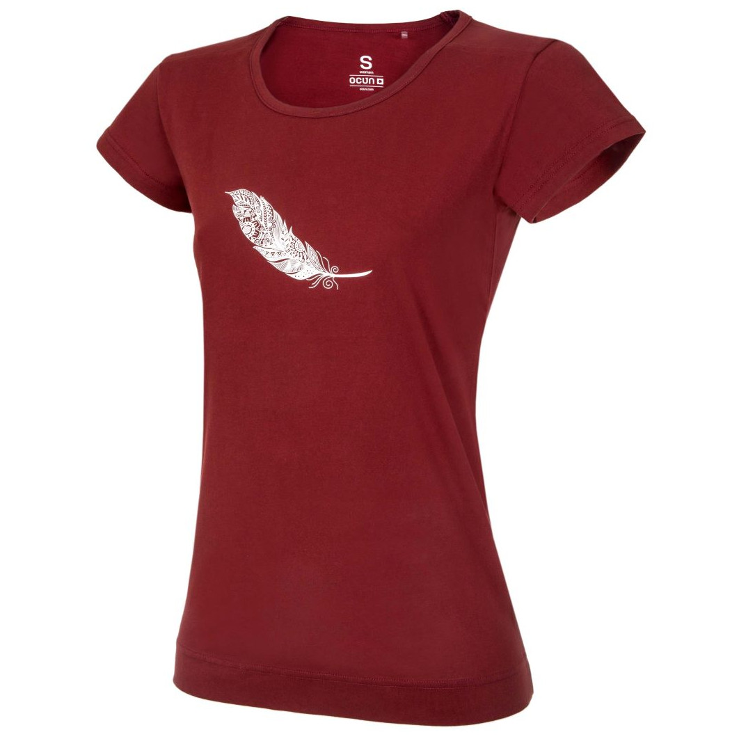 Koszulka damska Ocún Classic T Organic Women Rozmiar: M / Kolor: bordowy