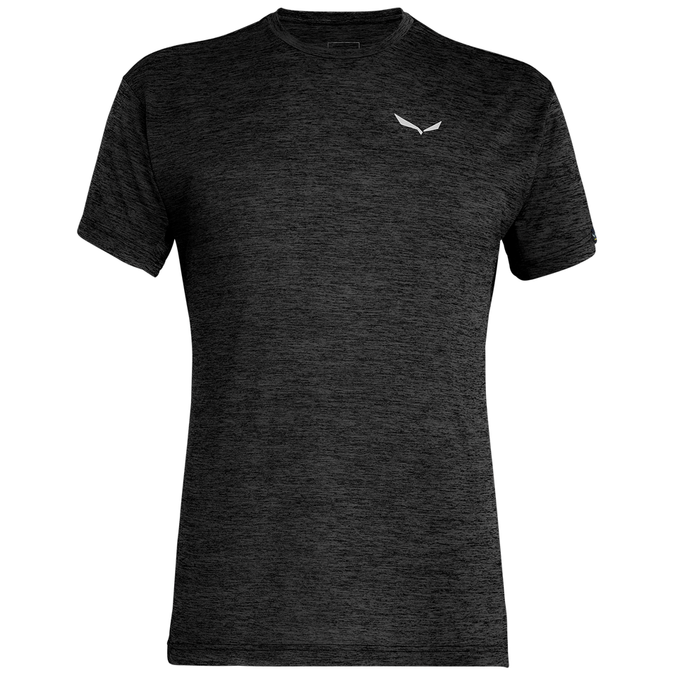 Koszulka męska Salewa Puez Melange Dry M S/S Tee Rozmiar: XXL / Kolor: ciemnoszary