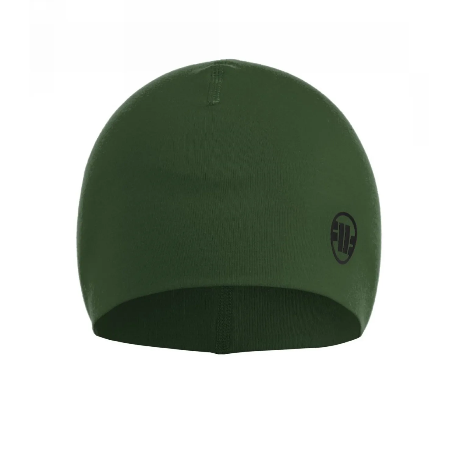Czapka kompresyjna Pit Bull Small Logo II - Oliwkowa