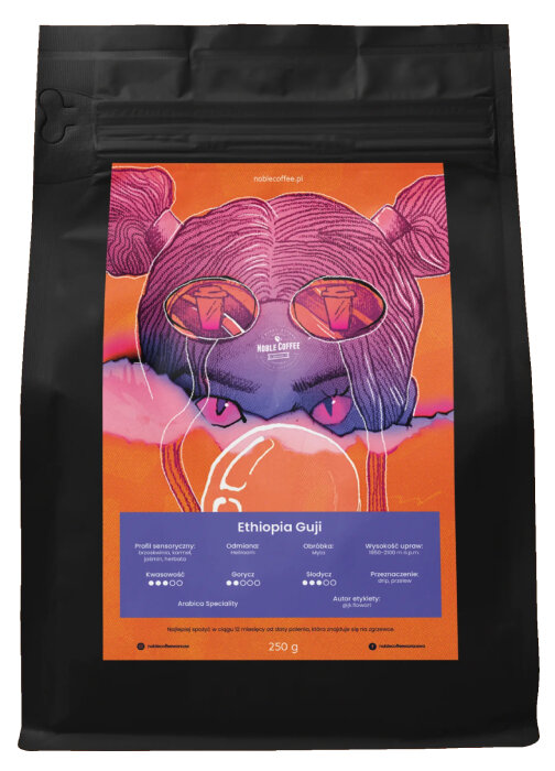 Kawa ziarnista Noble Coffee Ethiopia Guji FILTR 250g