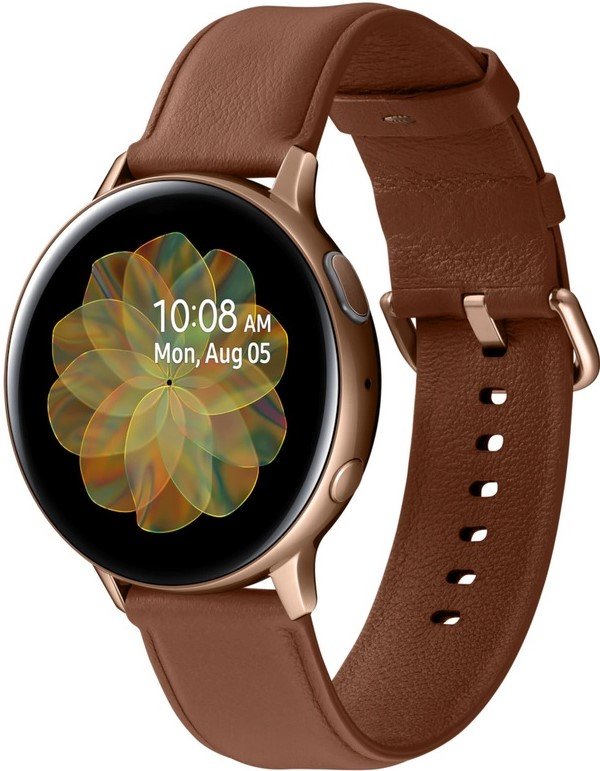 Smartwatch Samsung Watch Active 2 R820 44mm Stal nierdzewna- złoty