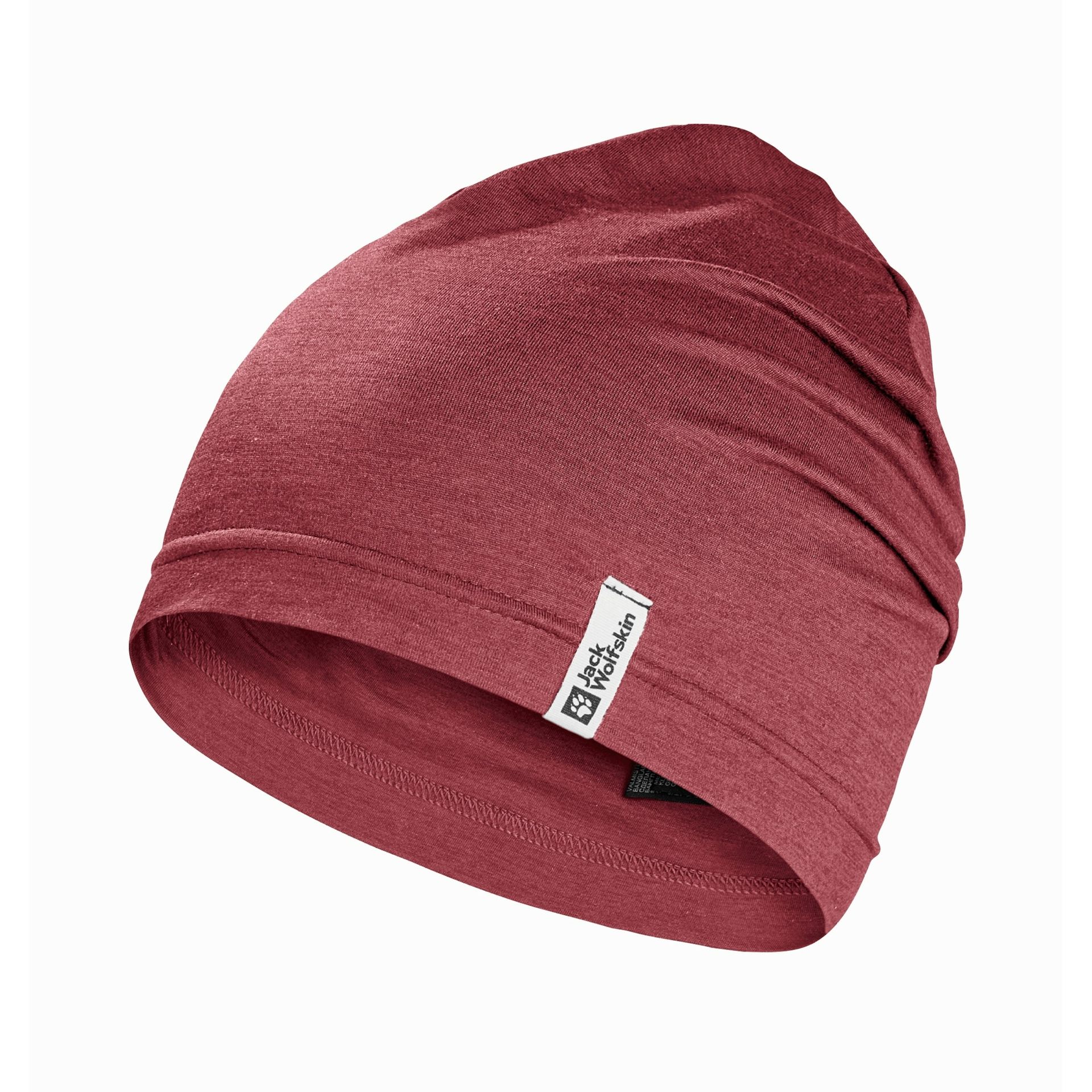 Dziecięca czapka Jack Wolfskin TRAVEL BEANIE K soft pink - S