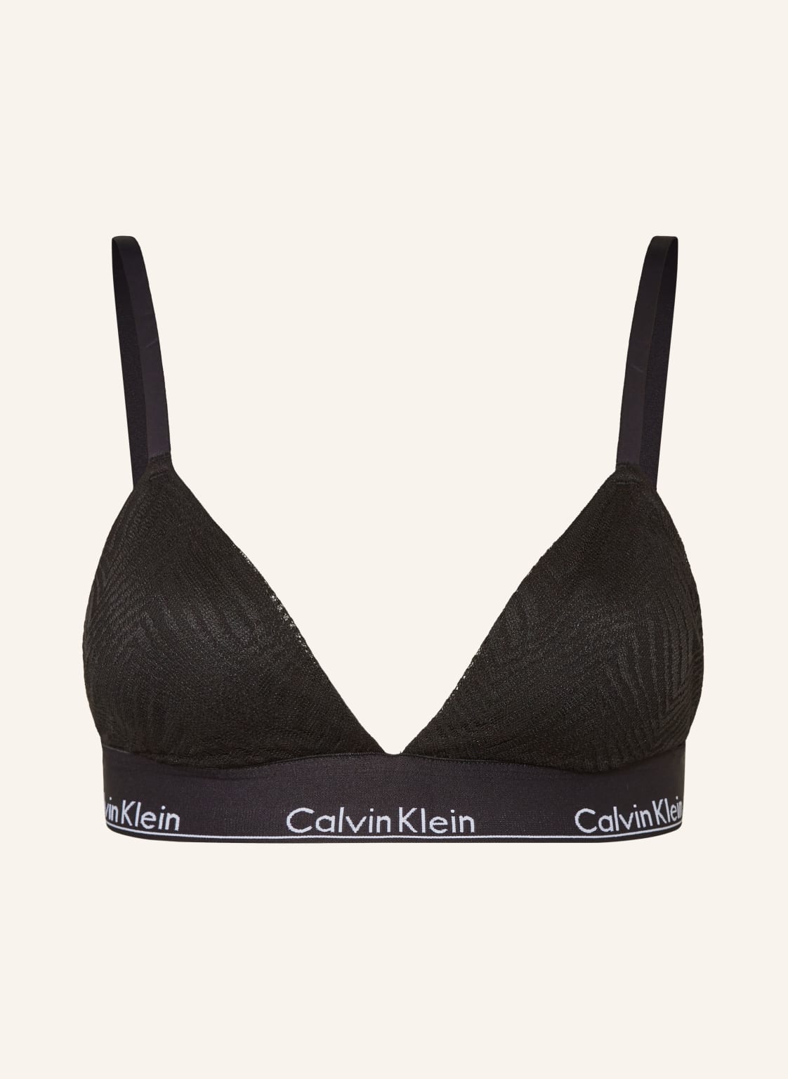 Calvin Klein Biustonosz Trójkątny Modern Lace schwarz