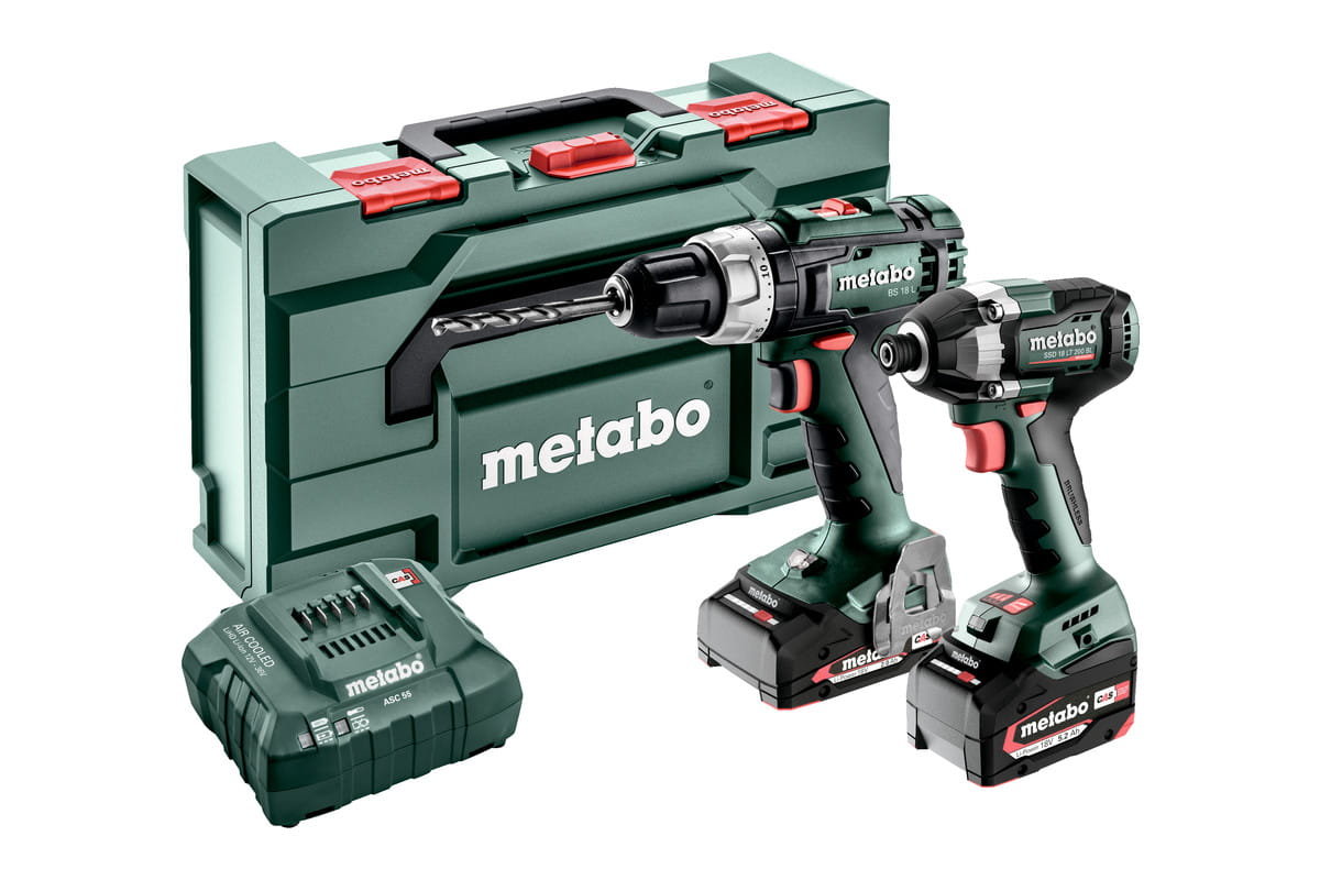 Zestaw Narzędzi Metabo Combo Set 2.8.2 BS 18 L + SSD 18 LT 200 BL 685194000