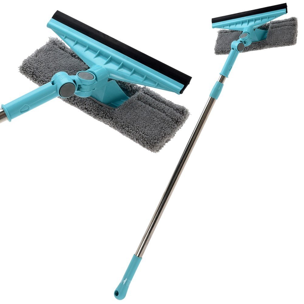 Mop do okien ze ściągaczką teleskopowy 72-120 cm