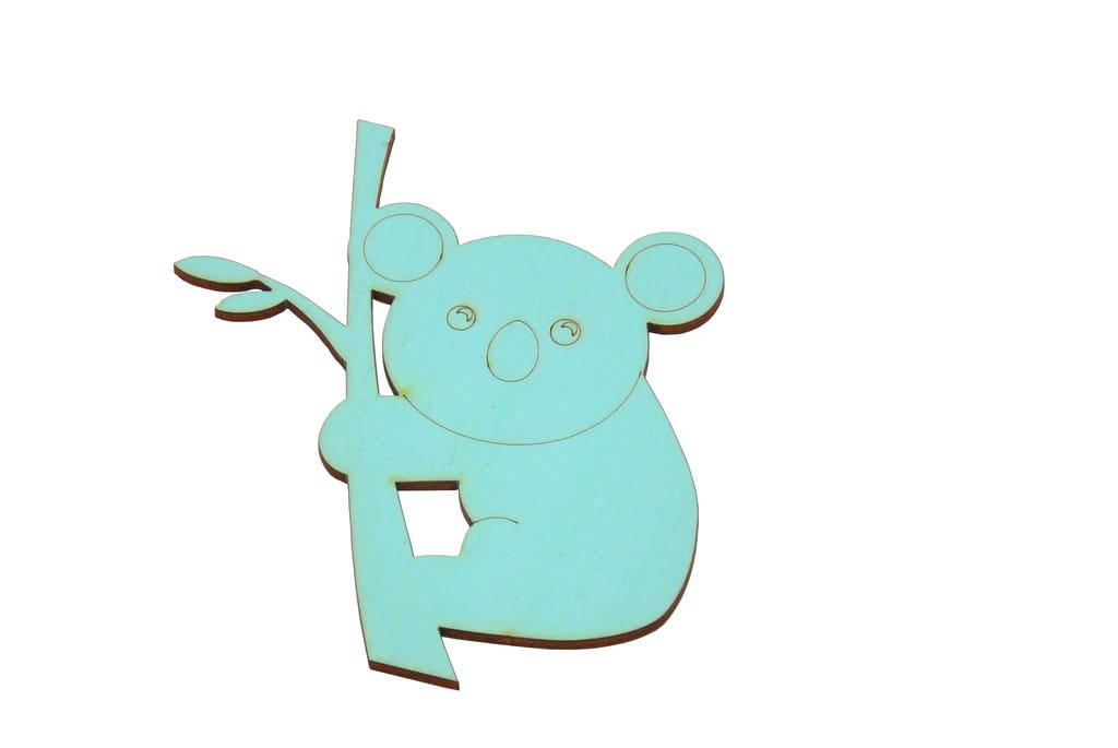 Miś koala miętowy do tablicy manipulacyjnej
