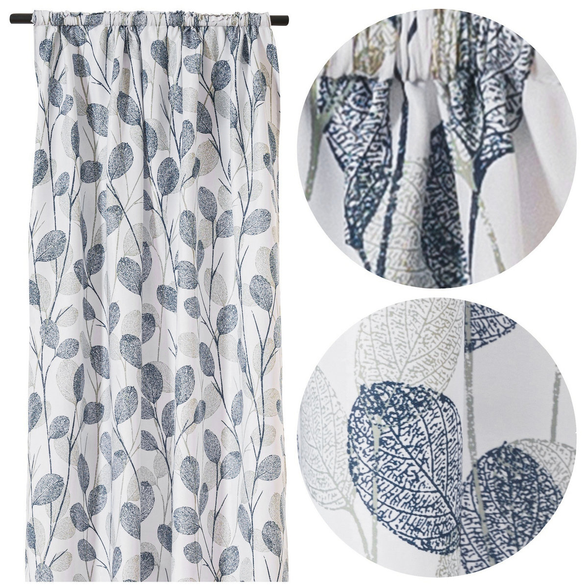 Zasłona 140x270 Dekoracyjna Blackout Leni 02 T