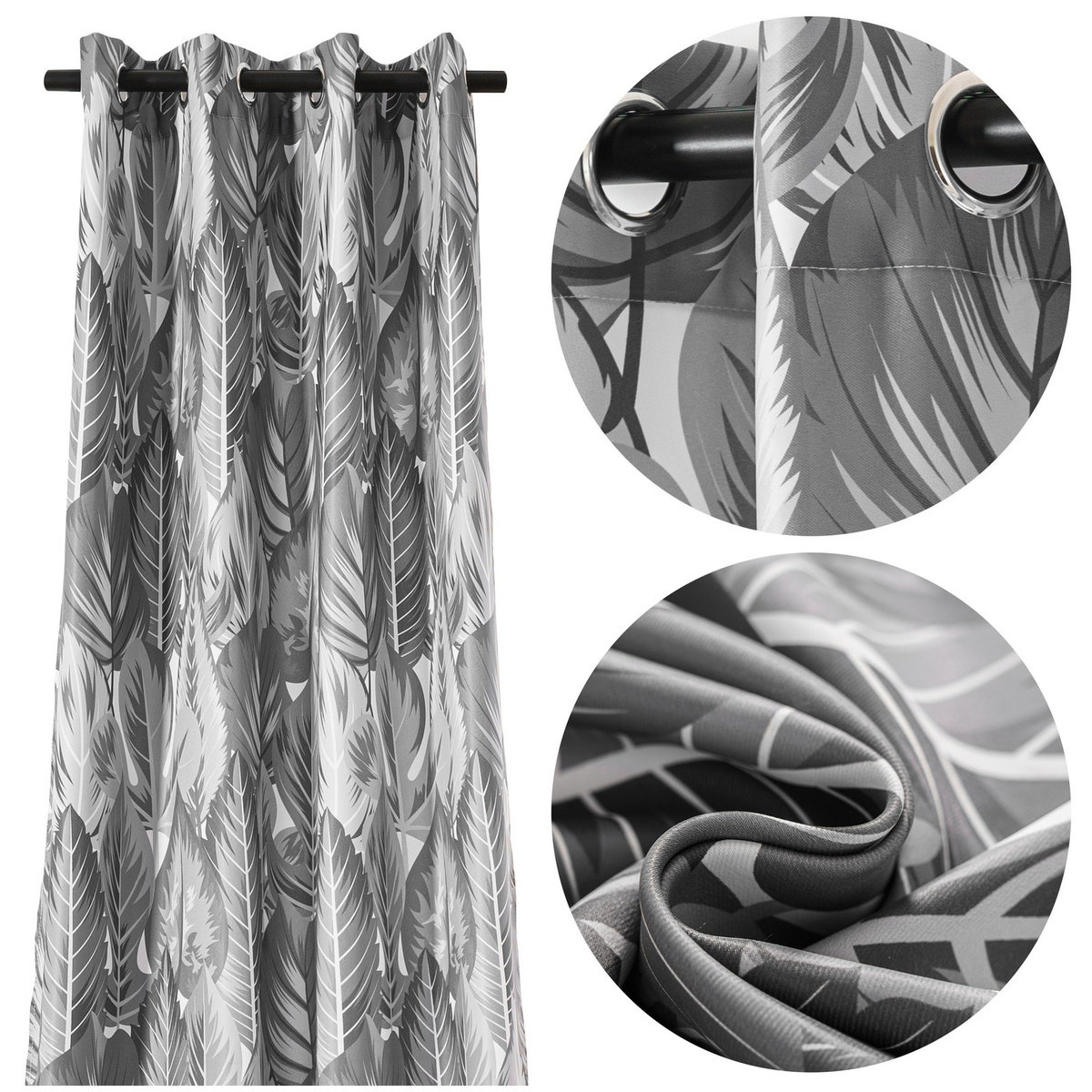 Zasłona 140X250 Dekoracyjna Blackout Leni 05 P