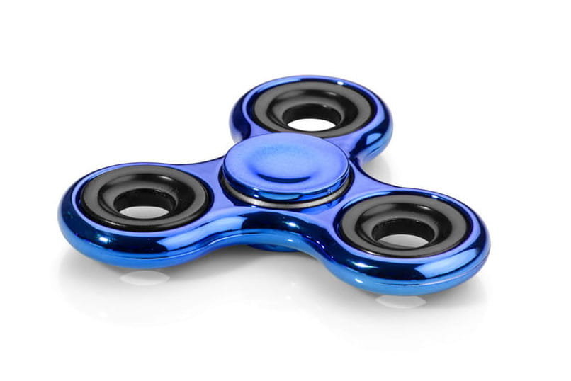 Szafirowy Spinner Metalic Fidget Spinner.