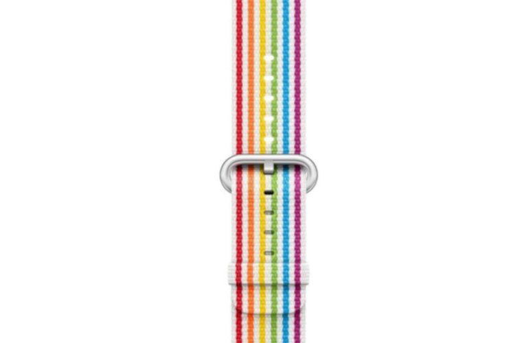 Oryginalny Pasek Apple Watch 38mm Pride Edition Woven Nylon w zaplombowanym opakowaniu