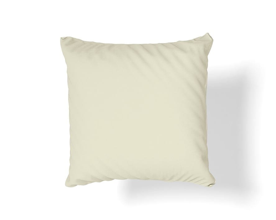Poszewka satyna bawełniana do spania 40x40 kremowa 03