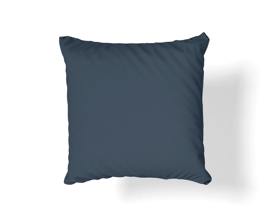 Poszewka satyna bawełniana do spania 40x40 grafitowa 76