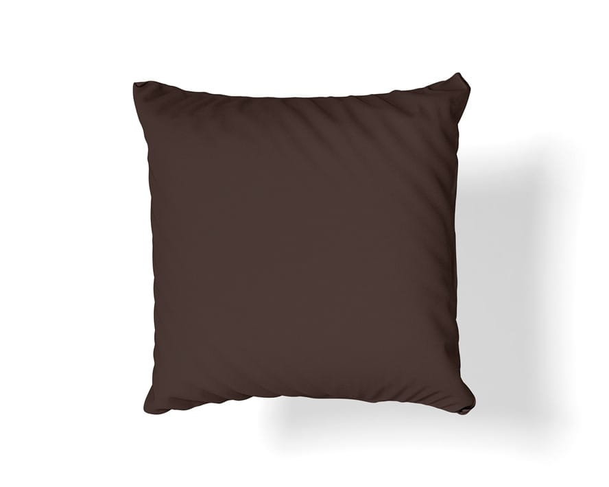 Poszewka satyna bawełniana do spania 70x80 satyna brąz czekoladowy 38