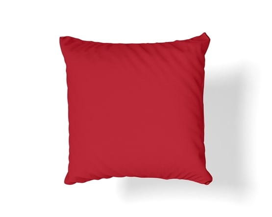Poszewka satyna bawełniana do spania 50x60 czerwona 11