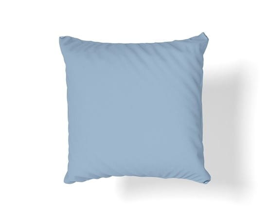 Poszewka satyna bawełniana do spania 50x60 błękitna 30