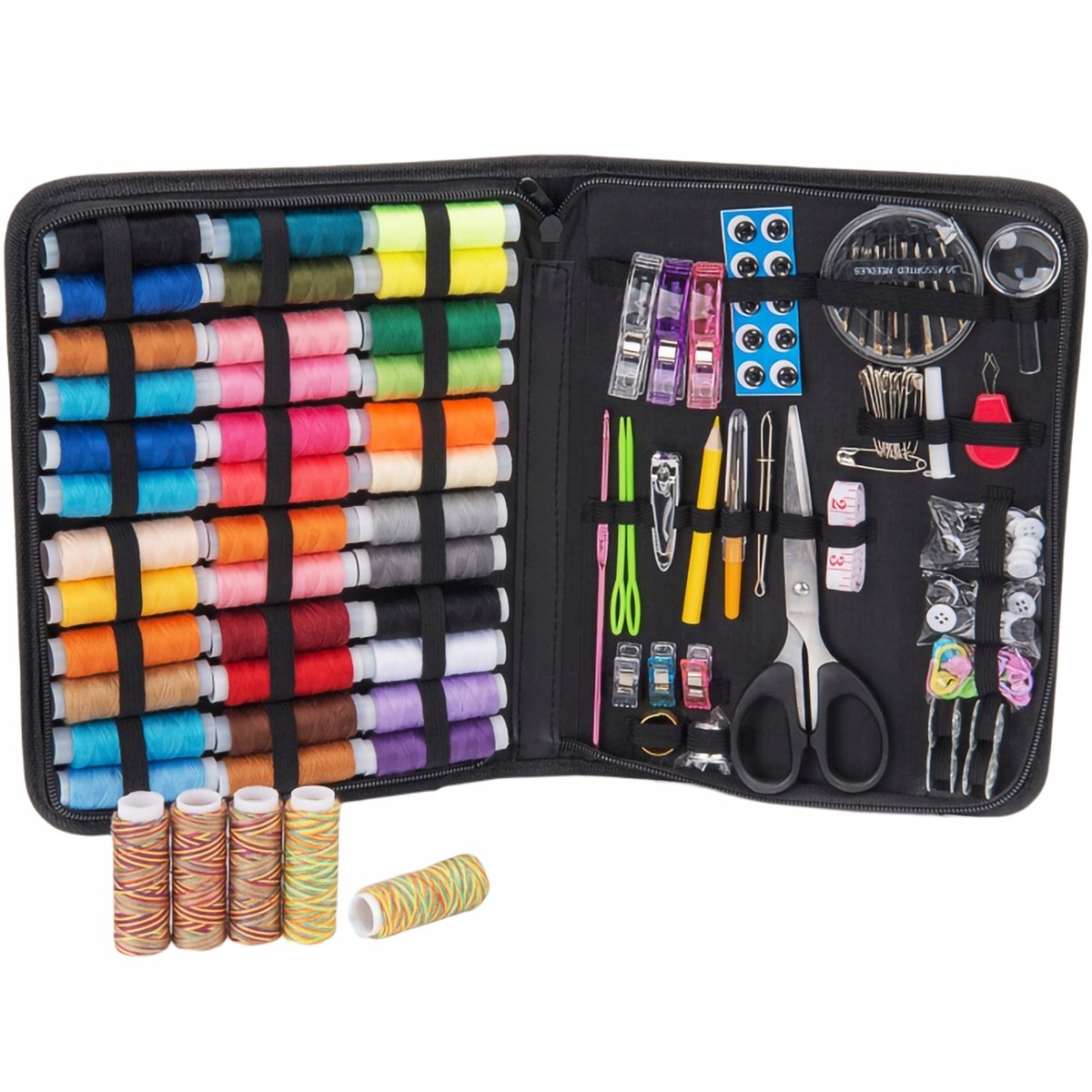 Zestaw Przybornik Krawiecki Do Szycia Nici Igły