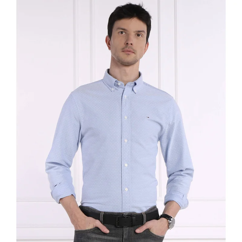 Tommy Hilfiger Koszula OXFORD DOBBY | Regular Fit
