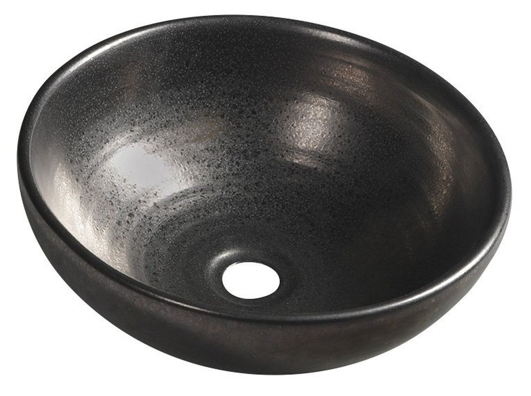 Sapho ATTILA umywalka ceramiczna 42,5 cm metaliczna miedź DK010