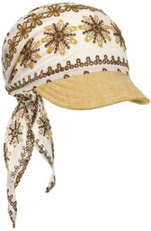 Bandana z Daszkiem Kiola by Lipodo, biały, One Size
