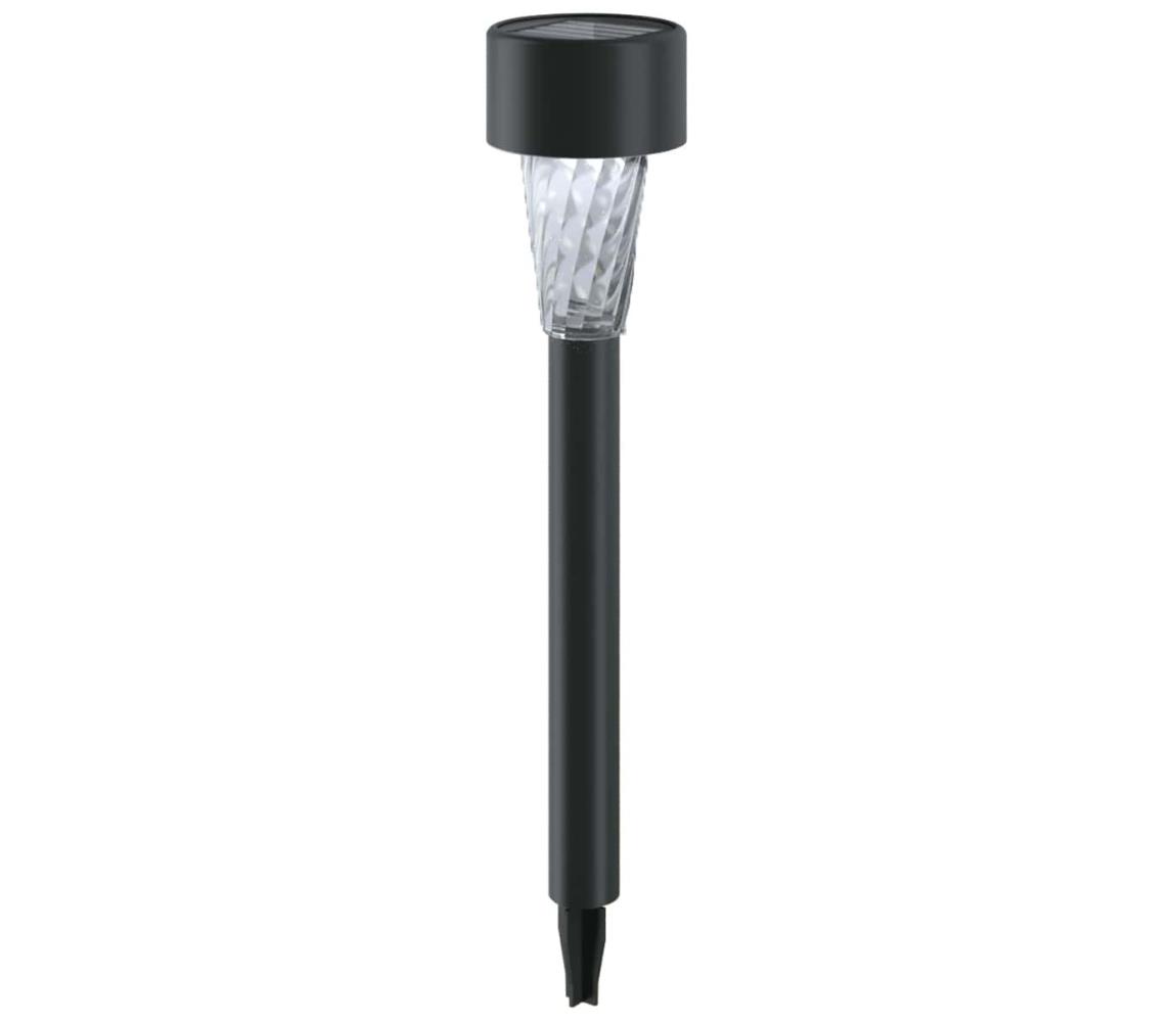 Aigostar - LED Lampa solarna LED/0,006W/1,2V 29,5 cm czarny 6500K IP44