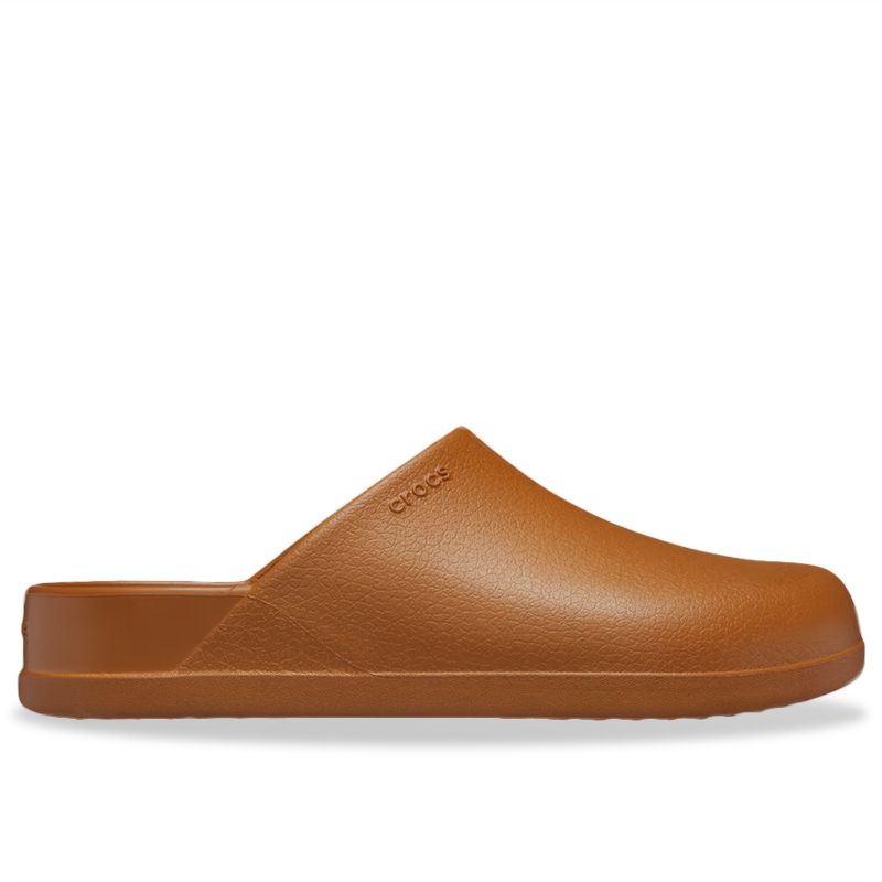 Klapki Crocs Dylan Clog 209366-21N - brązowe