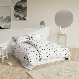 Spod Igły I Nitki Pościel bawełniana 160x200 Lastryko biała kolorowa I24