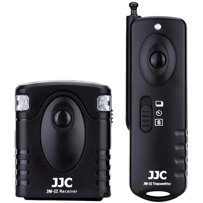 JJC JM-C(II) Funk-Auslöser (Funkauslöser, Fernauslöser) ersatz Canon RS-60E3/Contax LA-50/Pentax CS-205/Samsung SR9NX01 [Siehe Beschreibung für die Kompatibilität]
