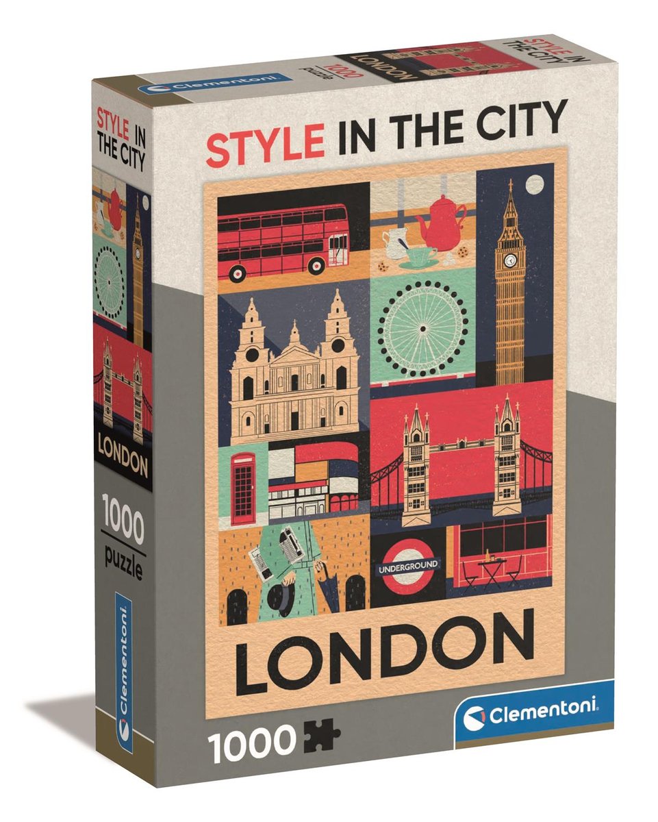 PUZZLE 1000 EL COMPACT London