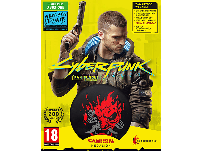 Xbox One Cyberpunk 2077 Fan Bundle Pack (Kompatybilna z Series X)