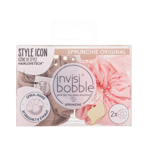 Invisibobble Sprunchie Original gumka do włosów gumka do włosów 2 szt. dla kobiet Go with the Floe