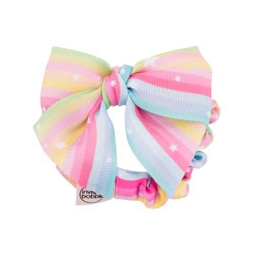 Invisibobble Sprunchie Kids gumka do włosów 1 szt dla dzieci Bow Rainbow