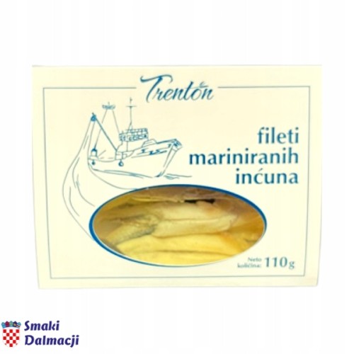 Filety z sardeli marynowane w oleju Anchois 110g