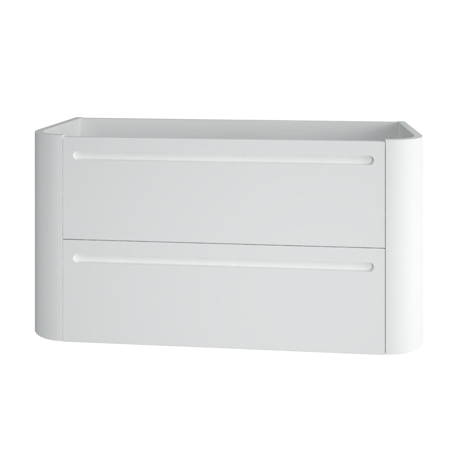 Szafka łazienkowa pod umywalkę Devo Gloria 2.0 86 cm premium white supermatt GL2-SU2S86-1-F83