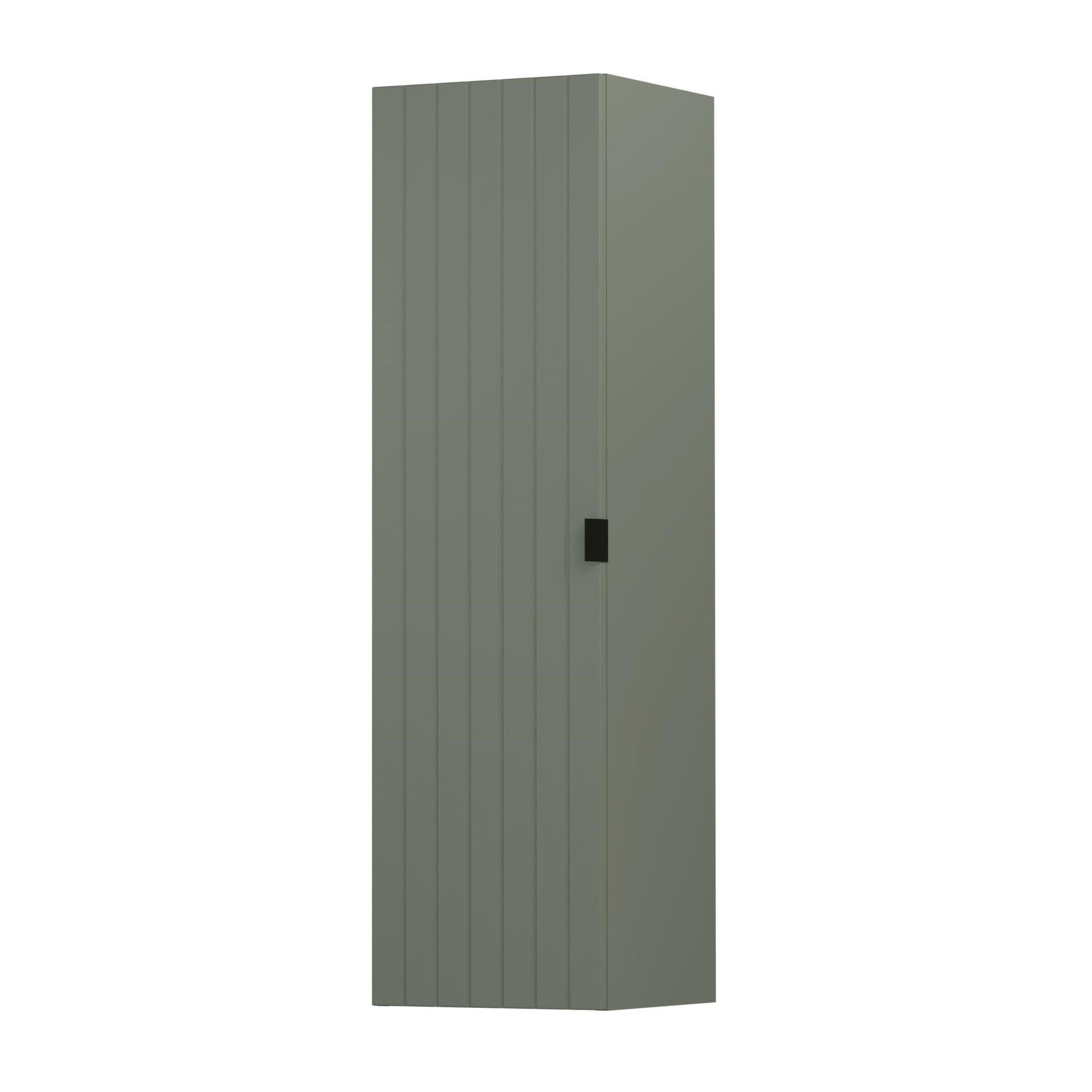 Słupek łazienkowy Krofam Harmo 109,6x31x30 cm szaro zielony mat 158-0004