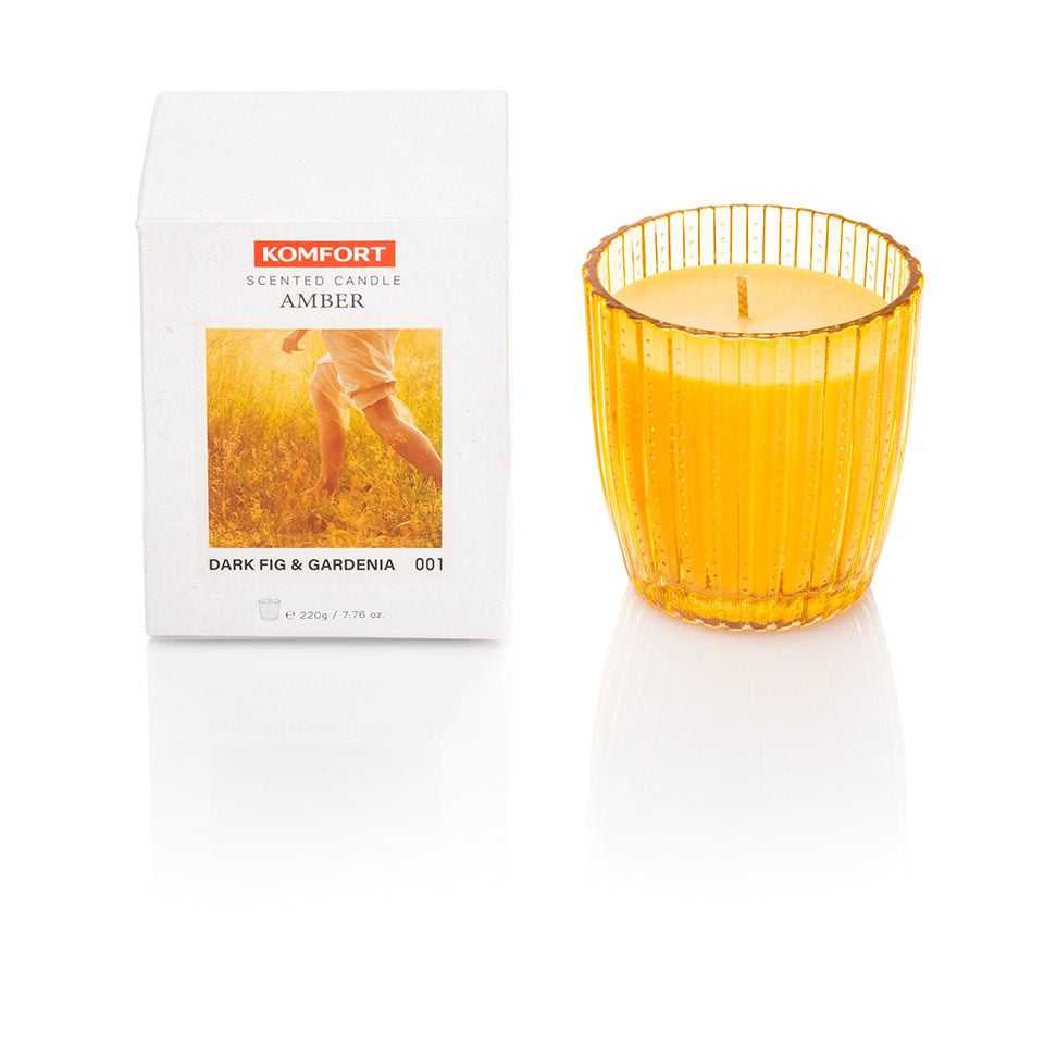 Świeca Zapachowa Amber Dark Fig & Gardenia 220 g