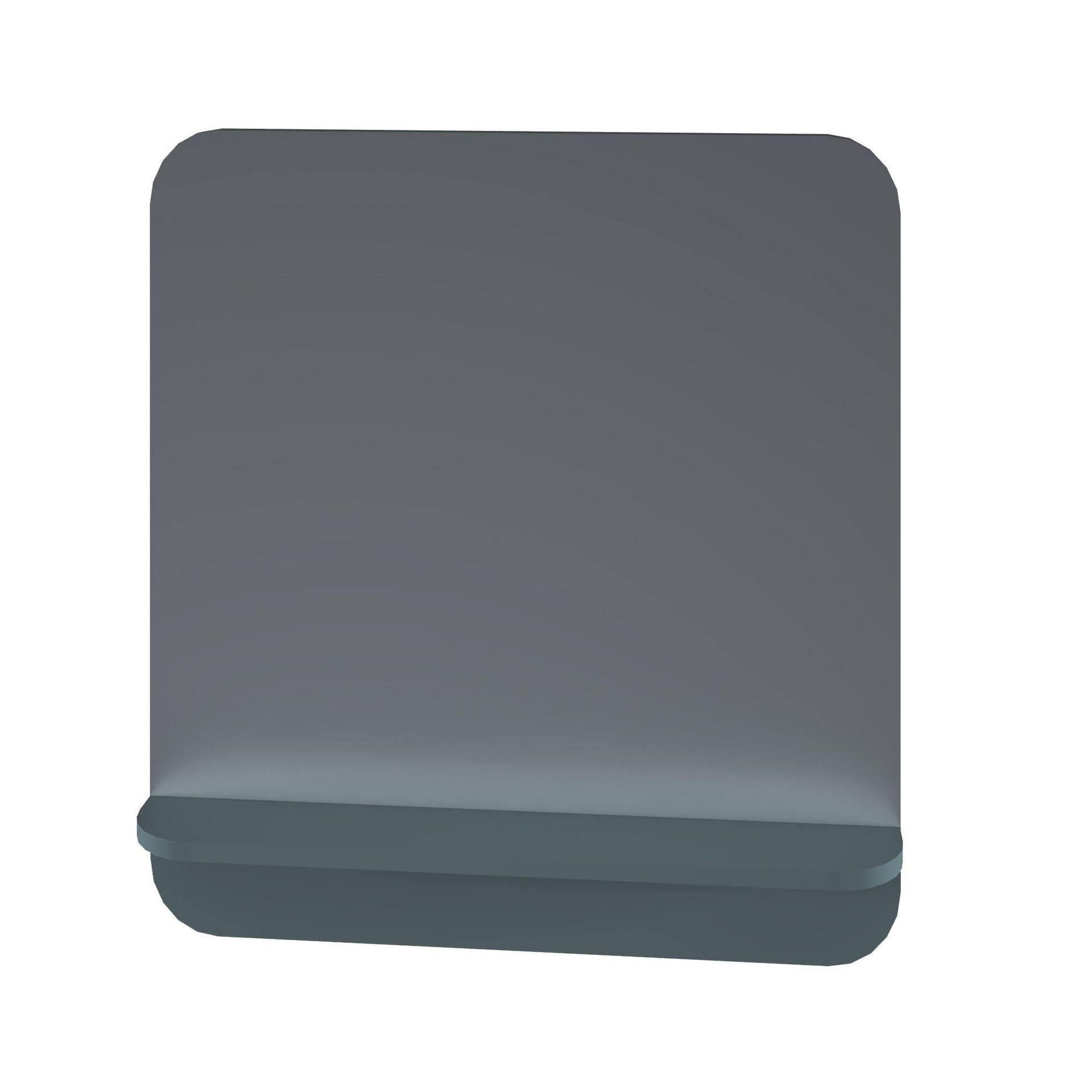 Lustro łazienkowe z półką prostokątne 70X86X14 cm Devo Gloria 2.0 fjord GL2-LUPL70-1-F72