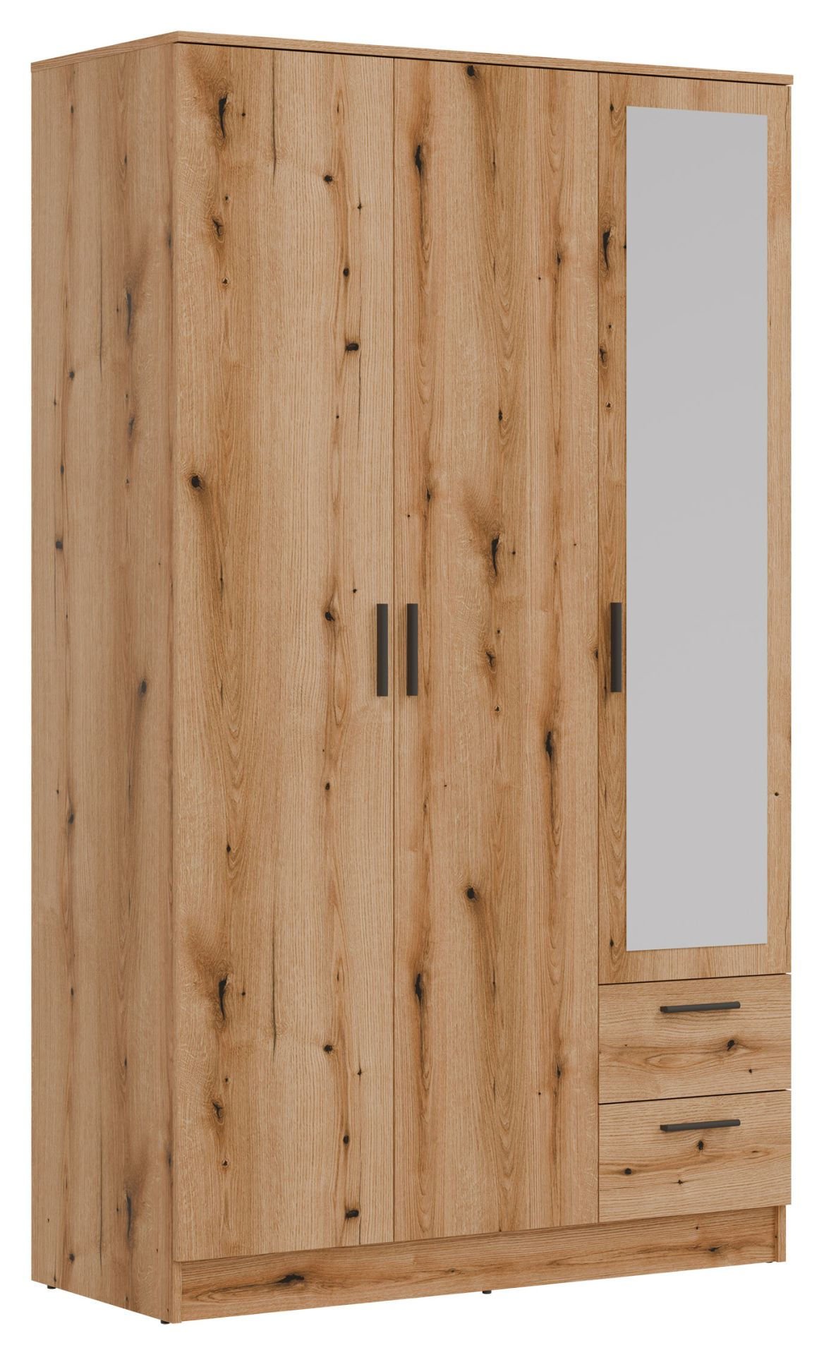 Szafa Montana 120X205 Mt03 Dąb Evoke Z Lustrem