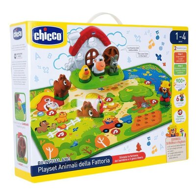 Chicco Interaktywna mata farma dwujęzyczna dźwięk
