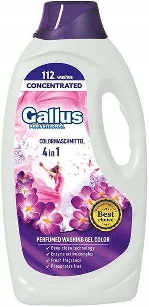 BioLife Gallus Żel do prania Professional 112 dawek COLOR 4,05L