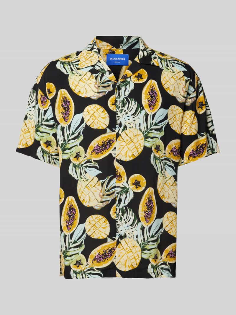 Koszula casualowa o kroju regular fit z kołnierzem z połami model ‘JORLUKE TAMPA’