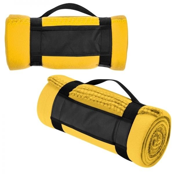 Koc z polaru NASHVILLE żółty