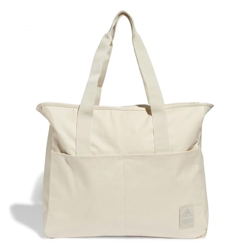 adidas Torba na ramię z recyklingu, unisex, niebarwiona/aluminiowa, jeden rozmiar, Niebarwiony/tlenek glinu, Rozmiar Uniwersalny