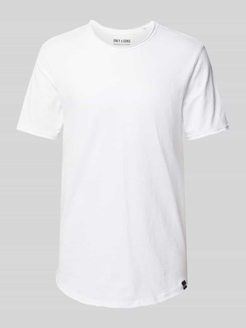T-shirt z okrągłym dekoltem model ‘BENNE’