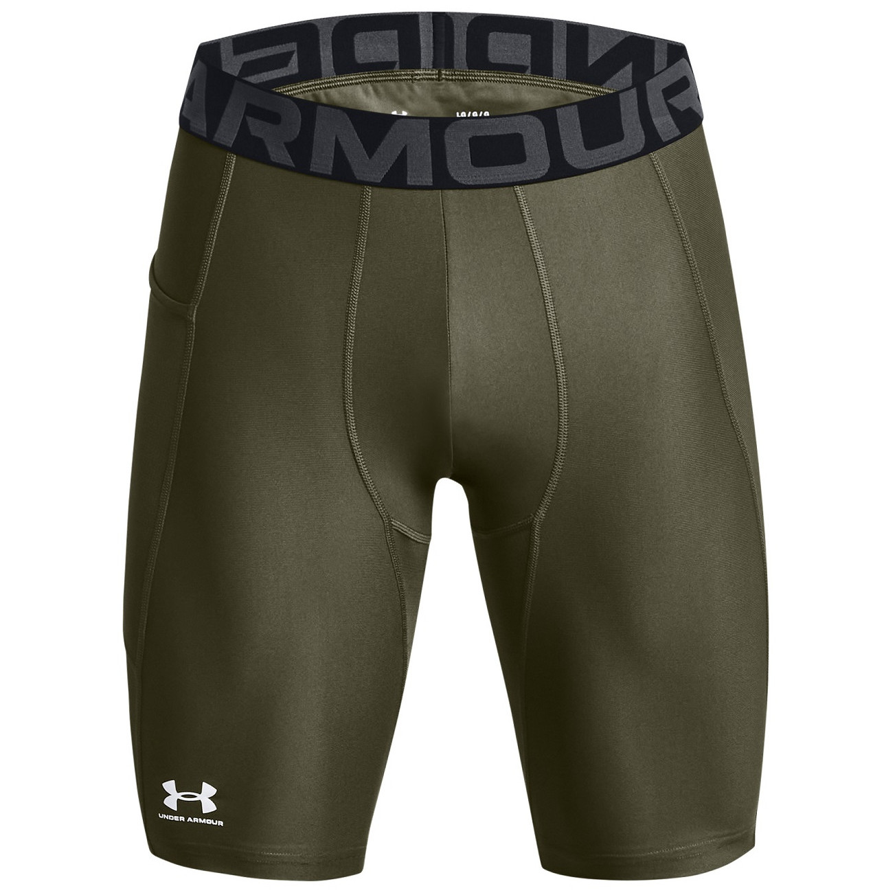 Męskie kalesony Under Armour HG Armour Lng Shorts Rozmiar: XL / Kolor: ciemnozielony