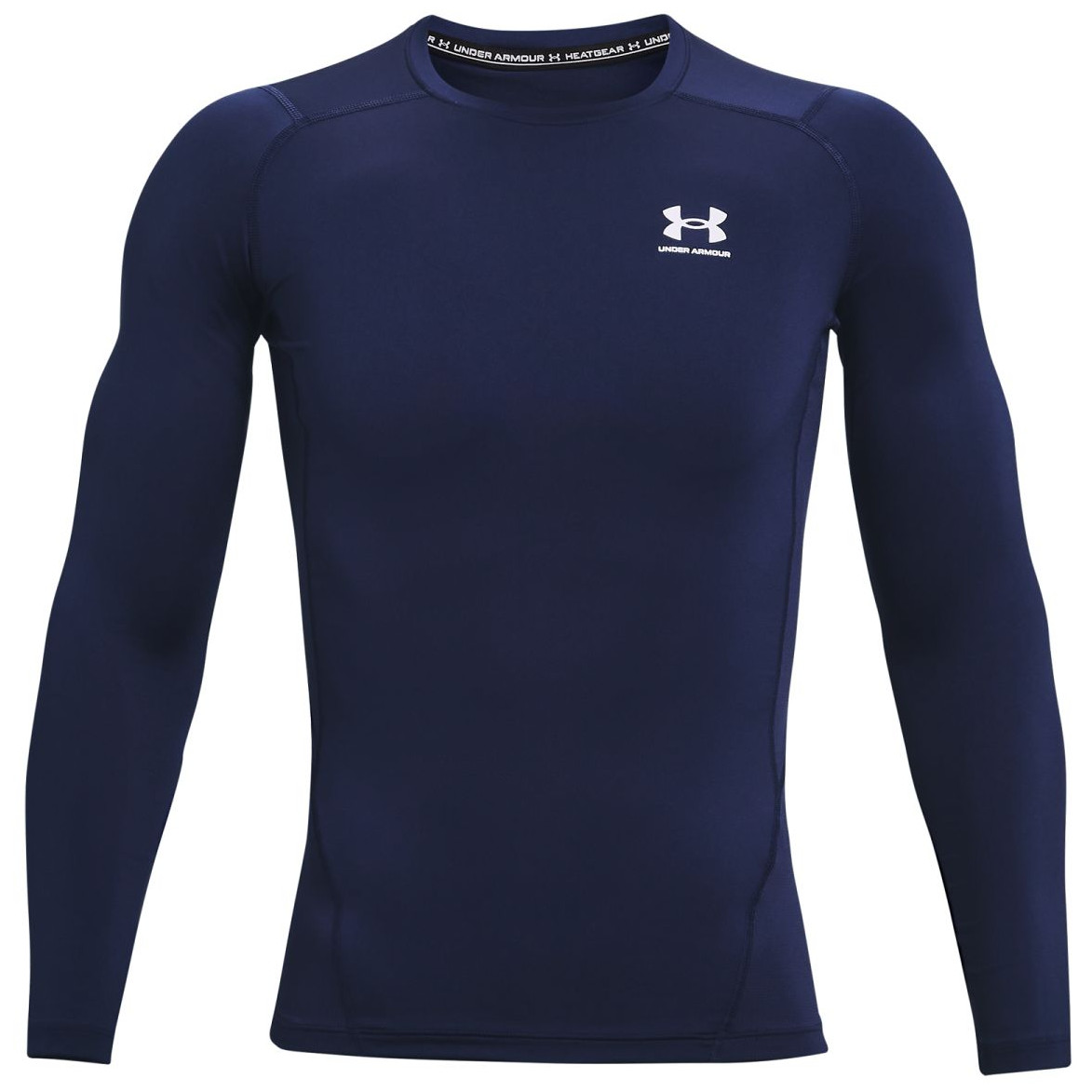 Męska koszulka Under Armour HG Armour Comp LS Rozmiar: L / Kolor: ciemnoniebieski