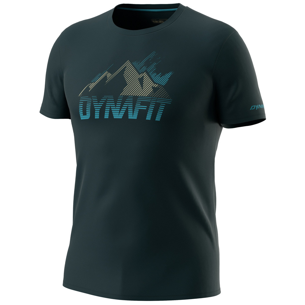 Męska koszulka Dynafit Transalper Graphic S/S Tee M Rozmiar: M / Kolor: fioletowy