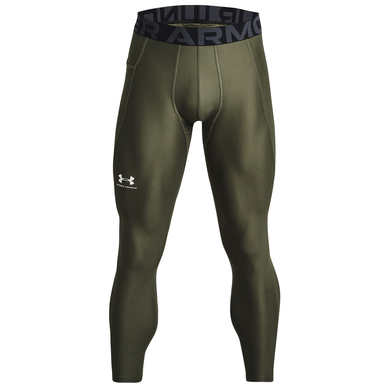 Męskie kalesony Under Armour HG Armour Leggings Rozmiar: XXL / Kolor: ciemnozielony