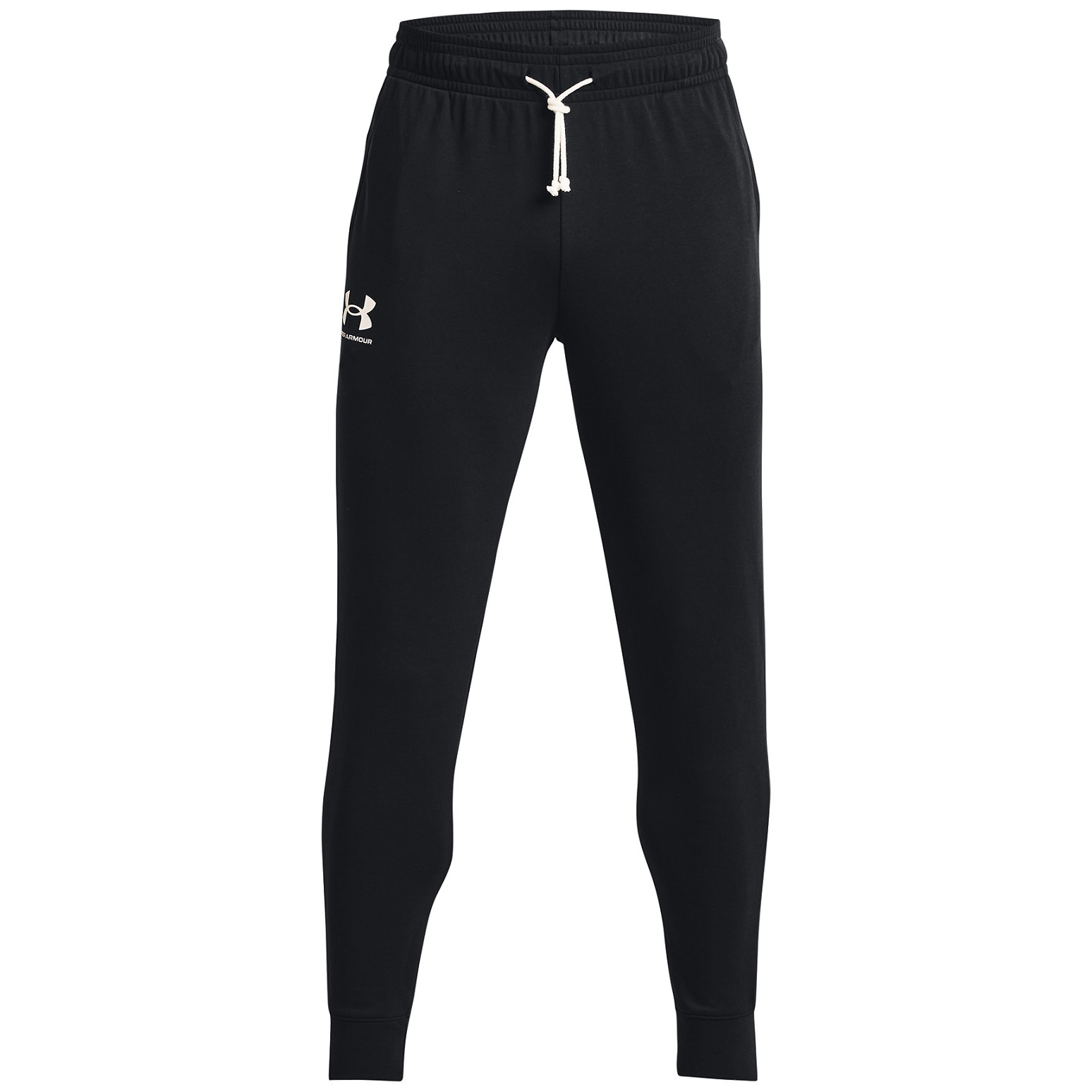 Męskie spodnie dresowe Under Armour Rival Terry Jogger Rozmiar: XL / Kolor: czarny