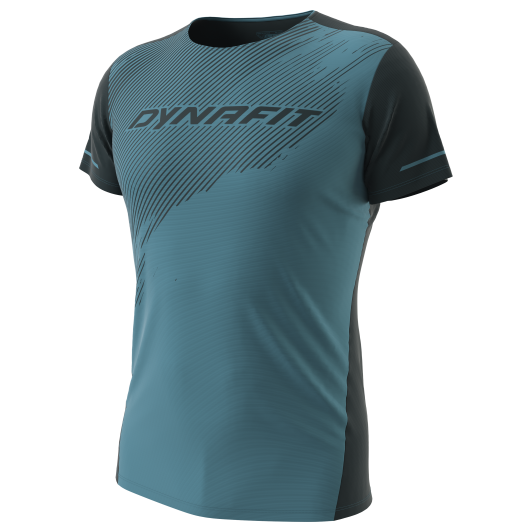 Męska koszulka Dynafit Alpine 2 S/S Tee M Rozmiar: XL / Kolor: niebieski/czarny